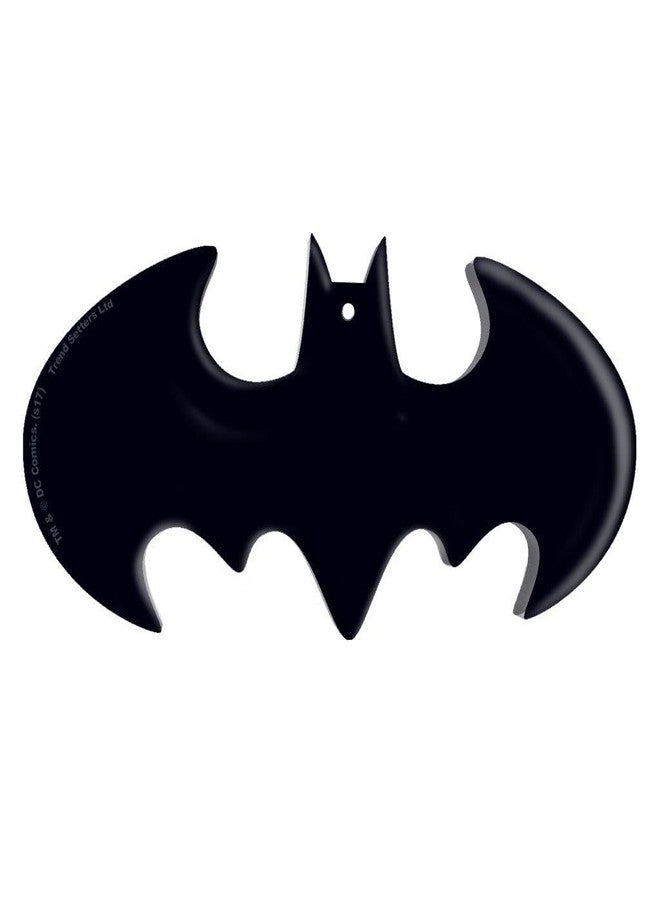 Trend Setters DC Comics – Batman – Bat Symbol Logo – Bat-Shaped Acrylic Print – Superhero Emblem, Bat Logo Silhouette, Geek & Gamer Room, Man Cave & Office Collectible - Image 1